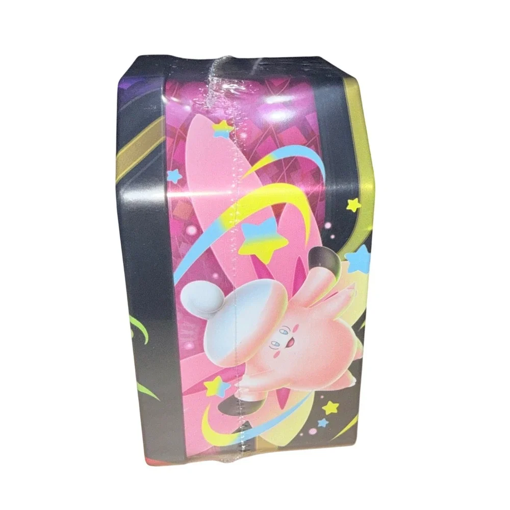Pokemon TCG Mega Moonlit Tin Mega Gengar ex Foil Promo 4 Booster Packs Sealed